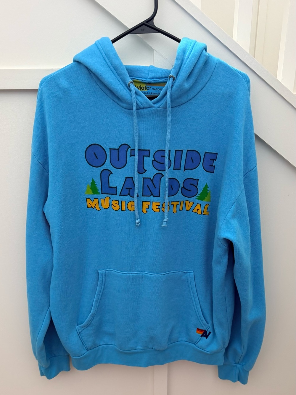 Aviator Nation Turquoise "Outside Lands Music Festival" Hoodie